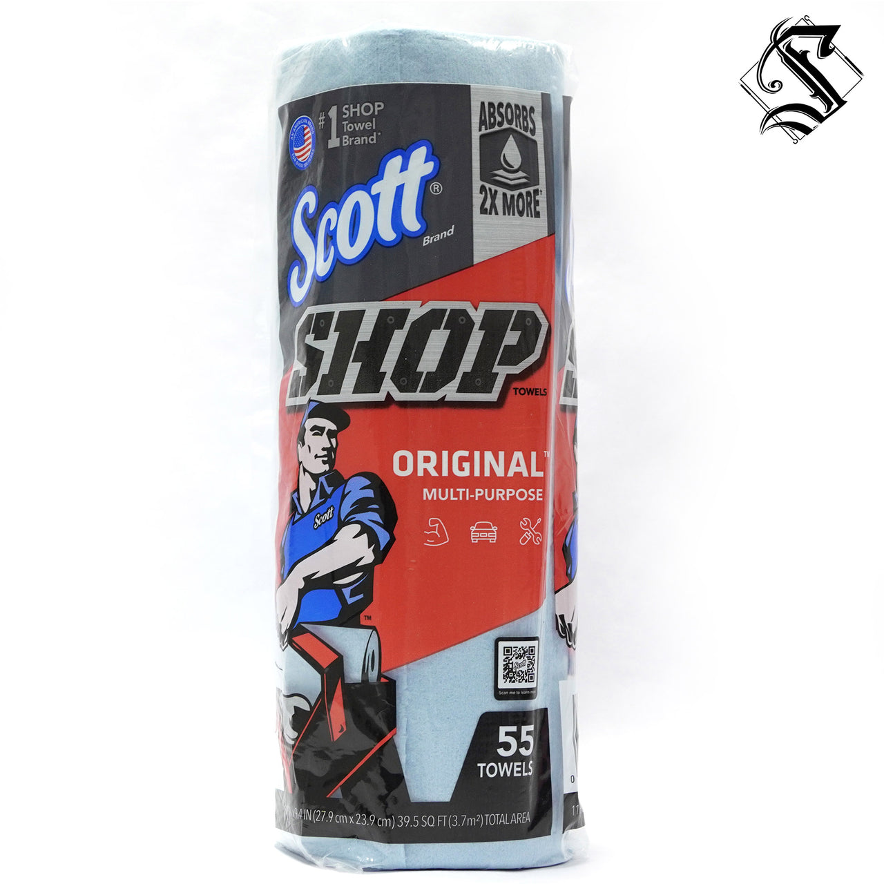 TOALLIN SCOTT SHOP AZUL 55 HOJAS