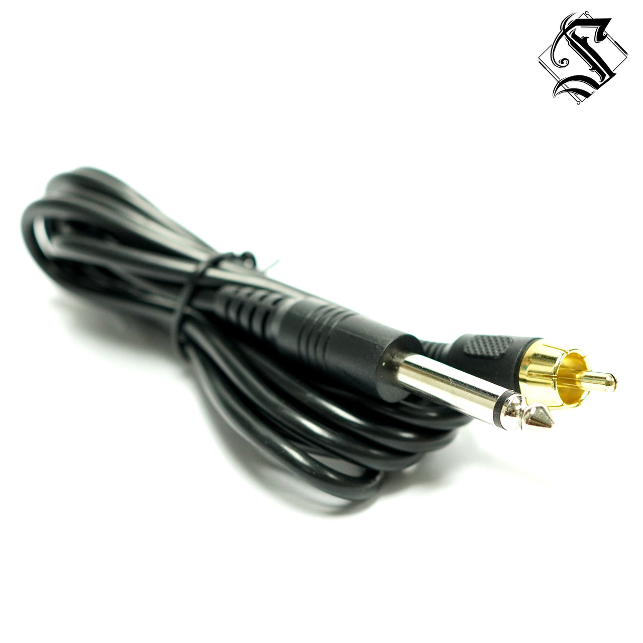 cable para maquina de tatuar tipo pen o rotativa, RCA.